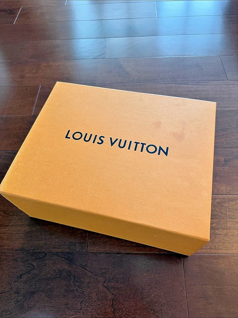 Louis Vuitton Storage Box Orange & Cream